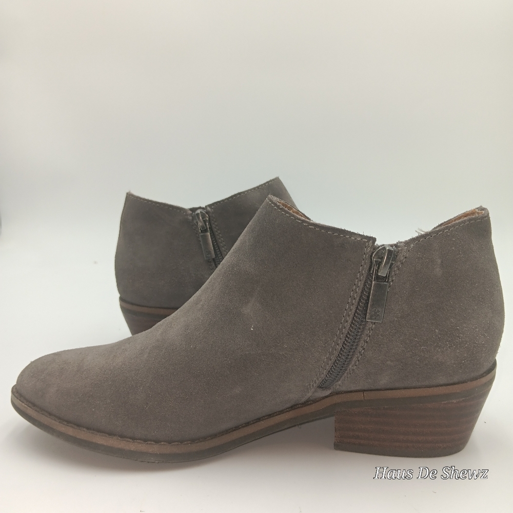 Lucky Brand Womens Frankela grey suede, size 6 - Picture 4 of 15